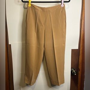 Tommy Bahama Women’s Waist 28 Dark Goldenrod Yellow Silk Capri Pants